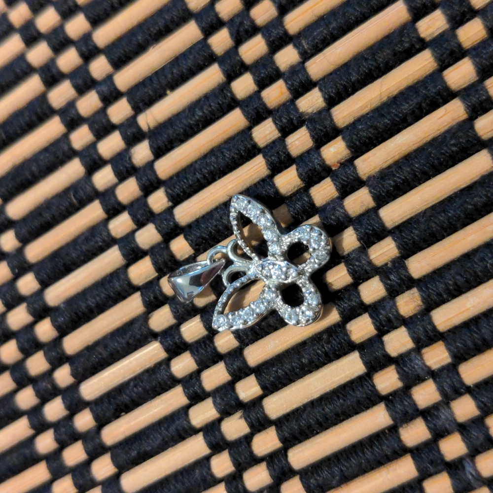 Silver Butterfly Pendant